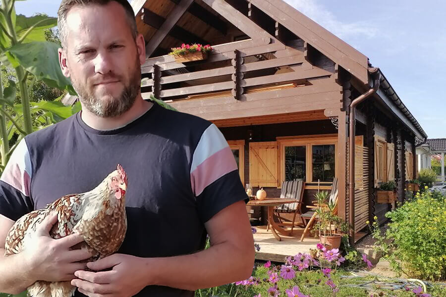 Dřevěný rodinný dům